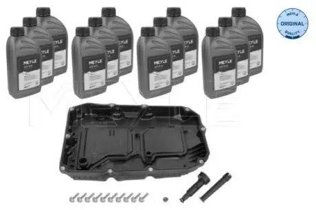 Гідравлічний фільтр коробки передач (725.0 9-G Tronic W9A400 W9A500 W9A700 W9B400 W9B500 W9B700 W9S500 W9S700 W9T700 W9T700V W9X500 W9X700 W9Y400 W9Y500 W9Y700) MERCEDES C (A205) 1.5-E Meyle 0141350305XK