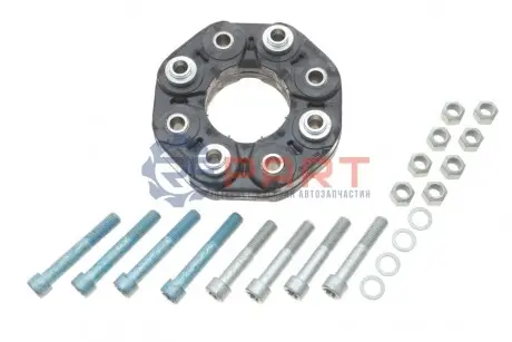 Муфта кардана еластична MB C-class (W204)/E-class (W212)/S-class (W221) 2.1D-6.2 06- (d=160mm) Meyle 014 152 2120/HD Купити в Україні