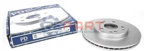 Фото Диск гальмівний (передній) MB E-class (C124/W124/S124) -97 (284x22) MEYLE (0155210033PD) зображення 1