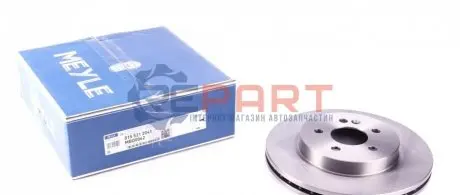 Фото Диск гальмівний (передній) MB M-class (W163) 98-05 (303х26) MEYLE (0155212041) зображення 1