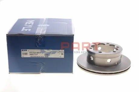 Фото 1 — Диск гальмівний (задній) MB Sprinter 408-416/VW LT 46 96- (285x22) MEYLE (0155230023) Фото Диск гальмівний (задній) MB Sprinter 408-416/VW LT 46 96- (285x22) MEYLE (0155230023) зображення 1