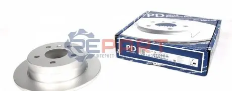 Фото Диск гальмівний (задній) MB A-class (W169)/B (W245) 04-12 (258х8) MEYLE (0155230027PD) зображення 1