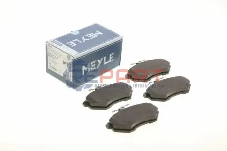 Комплект гальмівних колодок передн, AUDI A4 B5 SEAT AROSA, CORDOBA, CORDOBA VARIO, IBIZA II, INCA, TOLEDO I VW CADDY II, GOLF III, GOLF IV, LUPO I, PASSAT B3/B4, POLO 1.0-2.0 04.88-07.05 Meyle 0252016816 Купити в Україні