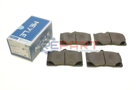 Комплект гальмівних колодок передн, LEXUS GS, IS III, RC 2.0-4.6 04.05 Meyle 025 203 2517/W Купити в Україні
