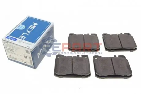 Фото Колодки гальмівні (передні) MB S-class (W116/W123)/SL (R107) 71-85 MEYLE (0252039215) зображення 1