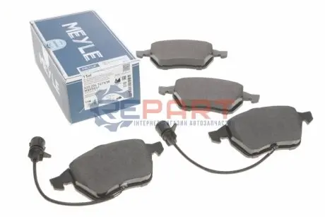 Фото Колодки гальмівні (передні) Audi 100 91-94/A6 94-97 (з датчиками) MEYLE (0252067619W) зображення 1