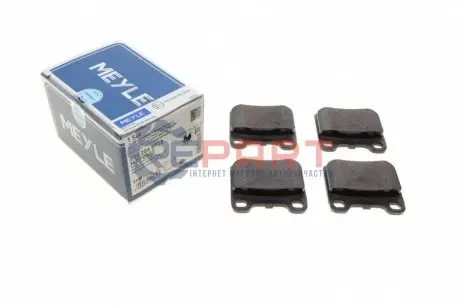 Фото Колодки гальмівні (задні) MB 190 (W201) 82-93 (ATE) MEYLE (025 206 8713) зображення 1