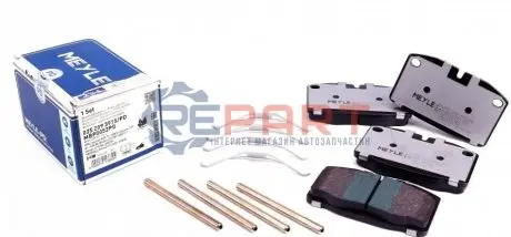 Фото Колодки гальмівні (передні) Opel Ascona/Vectra/Kadett/Omega/Corsa 75-03 MEYLE (0252093915PD) зображення 1