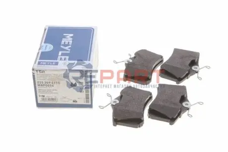 Колодки гальмівні (задні) VW Golf/Passat 83-02/ Peugeot 405 87-96 (87.1x52.8x15.1) Meyle 0252096115 Купити в Україні