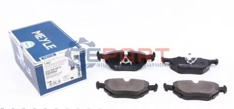 Комплект гальмівних колодок задн, BMW 3 (E30), 3 (E36), 5 (E34), 7 (E32), Z1, Z3 (E36) 1.6-5.0 03.85-06.03 Meyle 0252099517 Купити в Україні