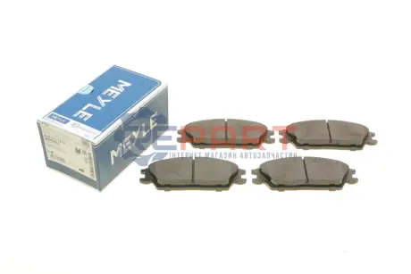 Комплект гальмівних колодок передн, HONDA ACCORD III HYUNDAI ACCENT II, GETZ, LANTRA II, PONY, PONY / EXCEL, S 1.1-1.6 11.85-12.10 Meyle 0252101214 Купити в Україні