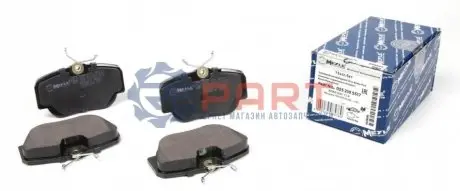 Фото 1 — Колодки гальмівні (передні) MB 190 (W201) -93 MEYLE (0252105517) Фото Колодки гальмівні (передні) MB 190 (W201) -93 MEYLE (0252105517) зображення 1