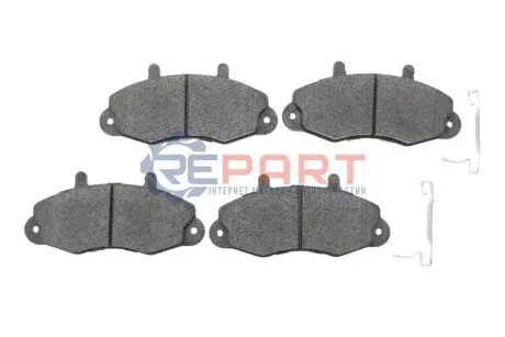 Фото Колодки гальмівні (передні) Ford Transit 91-00 14" MEYLE (0252147018PD) зображення 1