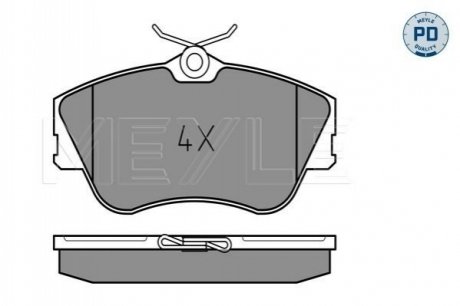 Колодки гальмівні VW P. T4 1,9-2,5 D 90-03 MEYLE 0252147919PD