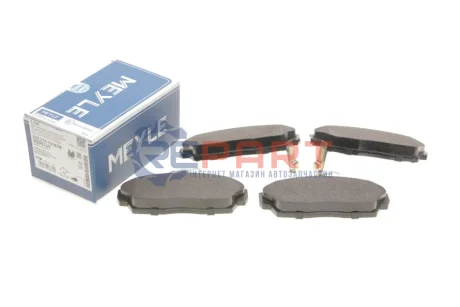 Комплект гальмівних колодок передн, HONDA CIVIC VI, CIVIC VII, CONCERTO LAND ROVER FREELANDER I MG ZR, ZS ROVER 200, 200 II, 25 I, 400, 400 II, 45 I, 800, COUPE 1.1-2.7 02.88-10.06 Meyle 0252151518W Купити в Україні