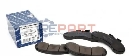Комплект гальмівних колодок передн, MERCEDES MB (W631) 2.4D 02.88-02.96 Meyle 0252157314 Купити в Україні
