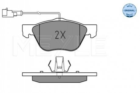 Тормозные колодки, дисковый тормоз.) MEYLE 0252163619W