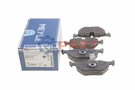 Комплект гальмівних колодок задн, BMW 5 (E39) 2.0-4.4 09.95-05.04 Meyle 0252169117 Купити в Україні