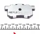Фото Комплект тормозных колодок Meyle (0252171914PD) изображение 4
