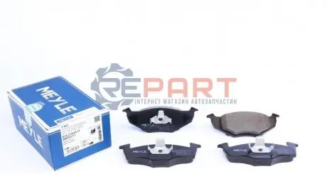 Фото Колодки гальмівні (передні) Skoda Fabia/VW Polo 94-14 MEYLE (0252186617) зображення 1