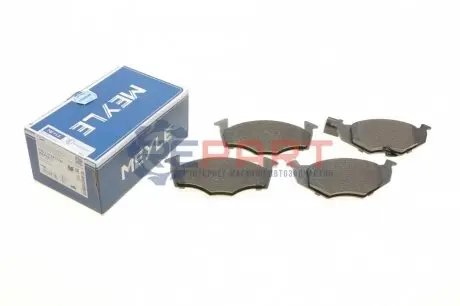 Фото Колодки гальмівні (передні) Skoda Fabia/VW Polo 1.0-2.0 00-14 (з датчиком) MEYLE (0252186817W) зображення 1