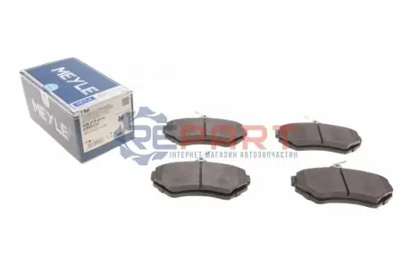 Комплект гальмівних колодок передн, AUDI A4 B5 SEAT AROSA, CORDOBA, CORDOBA VARIO, IBIZA II, INCA, TOLEDO I VW CADDY II, GOLF III, GOLF IV, LUPO I, PASSAT B3/B4, POLO 1.0-2.0 04.88-07.05 Meyle 0252194516 Купити в Україні