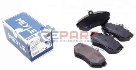 Фото Комплект тормозных колодок MEYLE (0252194519) изображение 1