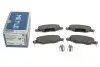 Фото Комплект гальмівних колодок передн, CITROEN XSARA NISSAN KUBISTAR PEUGEOT 206 RENAULT KANGOO, KANGOO EXPRESS, THALIA I 1.0-1.9D 04.97 Meyle (0252198018PD) зображення 1