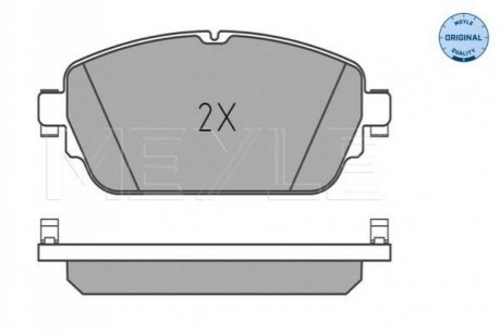 Тормозные колодки DB P. W205 1,6-2,2 14- MEYLE 0252203119