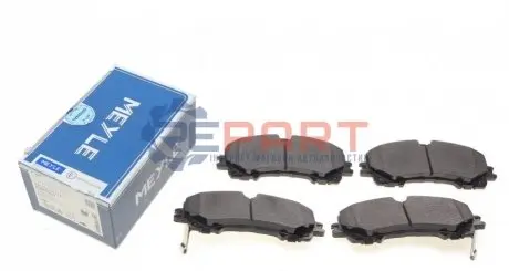 Фото 1 — Колодки гальмівні (передні) Nissan X-Trail/Infiniti Q50 13-/Renault Koleos 16- (к-кт)(Akebono) MEYLE (0252211716) Фото Колодки гальмівні (передні) Nissan X-Trail/Infiniti Q50 13-/Renault Koleos 16- (к-кт)(Akebono) MEYLE (0252211716) зображення 1