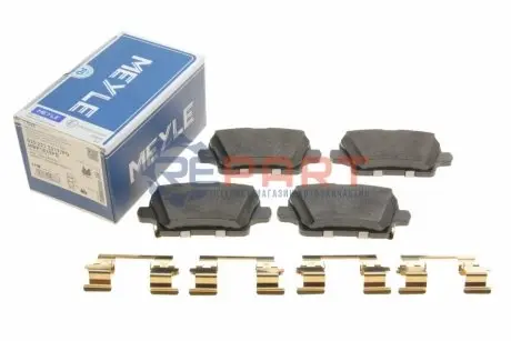 Комплект гальмівних колодок задн, OPEL INSIGNIA B, INSIGNIA B COUNTRY, INSIGNIA B GRAND SPORT 1.5-2.0D 03.17 Meyle 025 221 2317/PD Купити в Україні