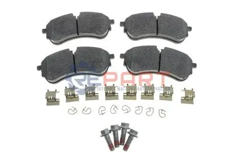 Колодки гальмівні (передні/задні) VW Crafter/MAN TGE 16 Meyle 0252214721PD Купити в Україні