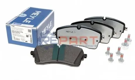 Фото Колодки гальмівні (передні) Land Rover Range Rover 2.0/2.2D 11- MEYLE (0252248517PD) зображення 1