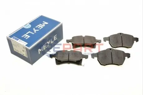 Комплект гальмівних колодок передн, OPEL ASTRA G, ZAFIRA A SAAB 9-5 1.6-3.0D 09.97-12.09 Meyle 025 230 5719/W Купити в Україні