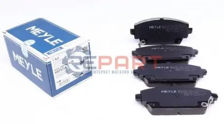 Комплект гальмівних колодок передн, HONDA ACCORD VI MG ZR, ZS NISSAN ALMERA TINO, PRIMERA 1.6-2.5 03.97 Meyle 0252309416W Купити в Україні