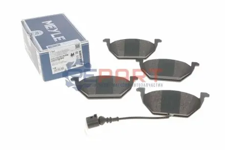 Комплект гальмівних колодок передн, AUDI A2, A3 SEAT ALTEA, ALTEA XL, LEON, TOLEDO II, TOLEDO III SKODA CITIGO, FABIA I, FABIA I PRAKTIK, FABIA II, OCTAVIA I, OCTAVIA II 1.0-Electric 09.96 Meyle 0252313119PD Купити в Україні