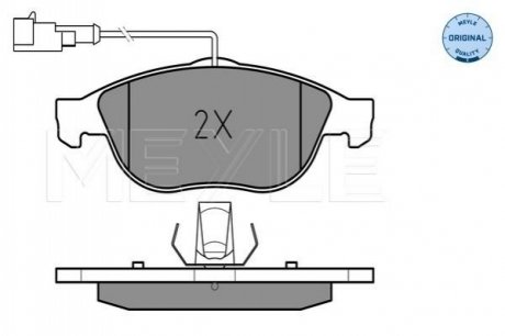 Тормозные колодки, дисковый тормоз.) MEYLE 0252314119W