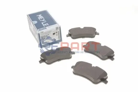 Фото 1 — Колодки гальмівні (передні) MB C-class (W203/CL203/S203) 00-11 MEYLE (0252314419) Фото Колодки гальмівні (передні) MB C-class (W203/CL203/S203) 00-11 MEYLE (0252314419) зображення 1