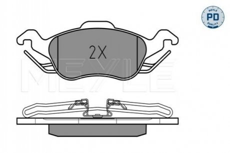 Тормозные колодки FORD P. FOCUS 1,4-2,0 10/98- MEYLE 0252315419PD (фото 1)