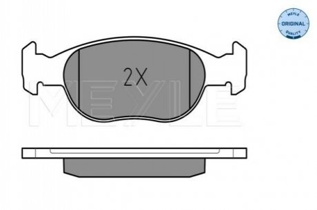 Тормозные колодки, дисковый тормоз.) MEYLE 0252318118