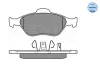 Колодки гальмівні (передні) Toyota Yaris 05- Meyle (025 232 0217/W) зображення 2