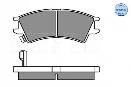 Тормозные колодки, дисковый тормоз.) MEYLE 0252323816W (фото 1)