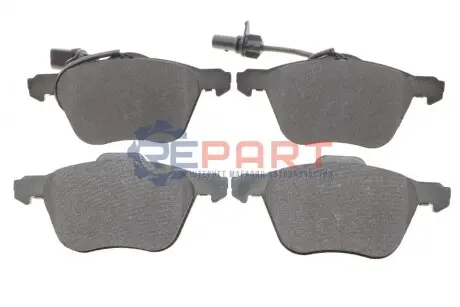 Фото Колодки гальмівні (передні) Seat Alhambra/VW Sharan 1.8-1.9 TDI 95-10 (з датчиками) (161.6x19.4) MEYLE (0252326920W) зображення 1