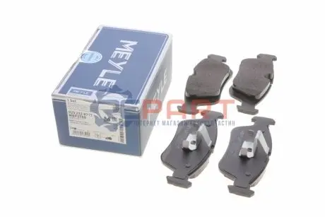 Комплект гальмівних колодок передн, BMW 3 (E36), 3 (E46), Z3 (E36), Z4 (E85) 1.6-3.0 09.90-02.09 Meyle 0252328717 Купити в Україні
