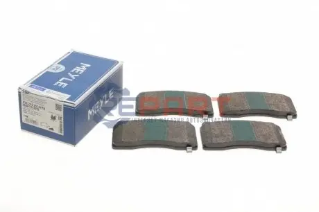 Колодки гальмівні (передні) Cadillac Ats/Cts/Honda Civic X/Mitsubishi Lancer/Tesla Model 3/S/X 03- MEYLE 0252332516PD Купити в Україні