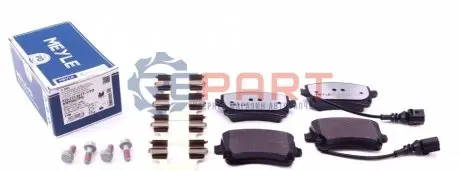 Фото Колодки гальмівні (задні) VW T5 03- (TRW) MEYLE (02523326171PD) зображення 1