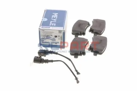 Комплект гальмівних колодок задн, AUDI A6 C6 VW CALIFORNIA T5 CAMPER, CALIFORNIA T6 CAMPER, MULTIVAN T5, MULTIVAN T6, TRANSPORTER T5, TRANSPORTER T6 1.9D-Electric 04.03-08.24 Meyle 0252332617W Купити в Україні