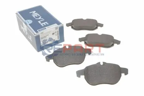 Комплект гальмівних колодок передн, CADILLAC BLS FIAT CROMA OPEL ASTRA H, ASTRA H GTC, SIGNUM, VECTRA C, VECTRA C GTS, ZAFIRA B SAAB 9-3, 9-3X 1.6-3.2 02.98 Meyle 0252340220 Купити в Україні