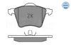 Колодки тормозные (передние) Seat Alhambra/VW Sharan 1.8-1.9TDI 95-10 (Ate) Meyle (0252341819W) изображение 2