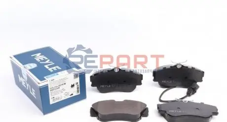 Фото Колодки гальмівні (передні) VW T4 1.9-2.5TDI (TRW) (з датчиком) MEYLE (0252344519W) зображення 1